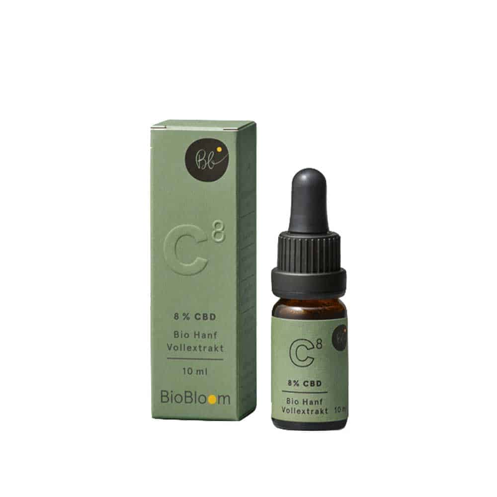 BioBloom - Bio CBD Öl 8% (800mg) - 10ml