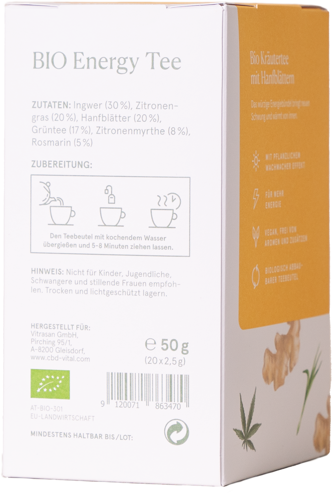 CBD VITAL BIO Energy Tee