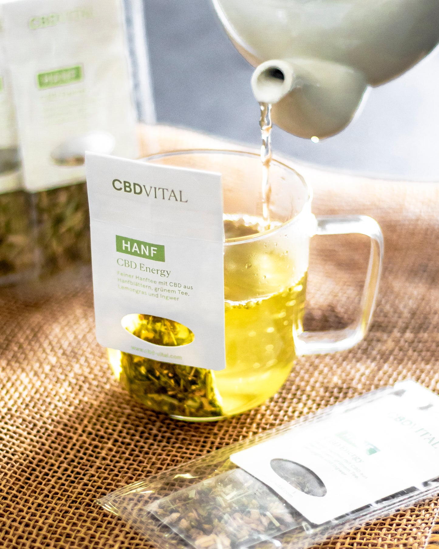 CBD VITAL BIO Glücks Tee