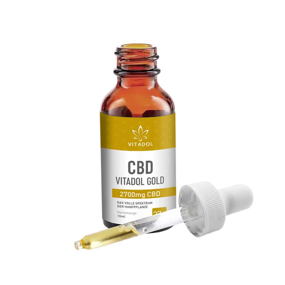 Vitadol Gold - Bio CBD Öl 27% (2.700mg) - 10ml