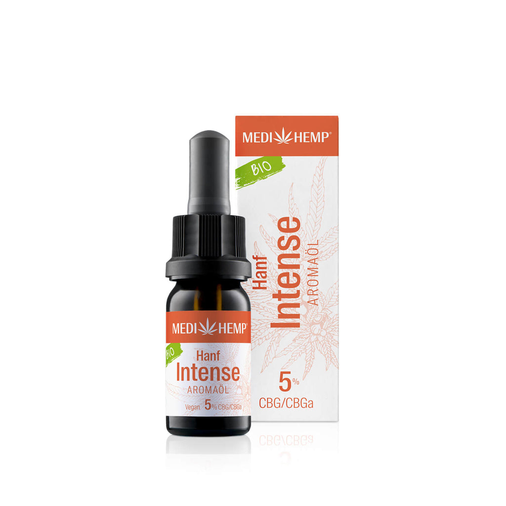 Medihemp -  Bio Hanf Intense - Bio CBG Öl 5% - 10ml