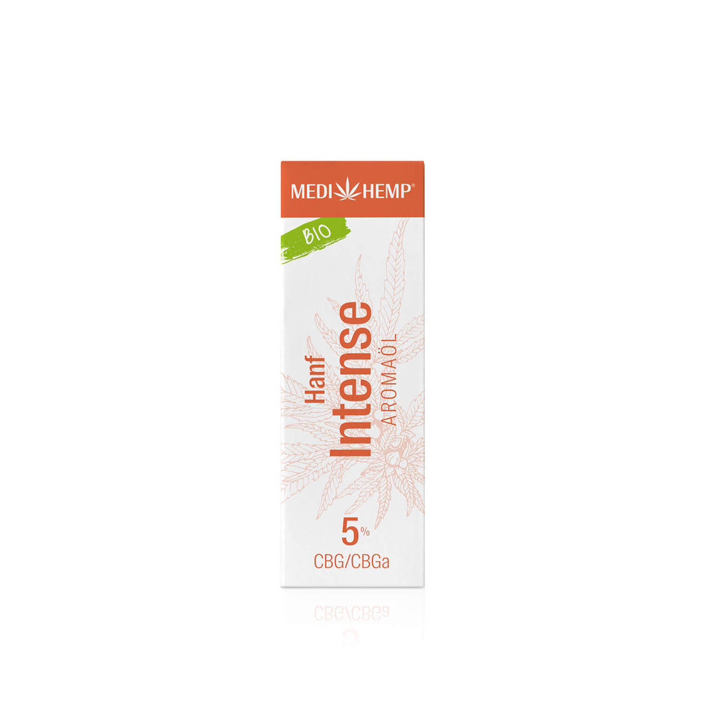Medihemp -  Bio Hanf Intense - Bio CBG Öl 5% - 10ml